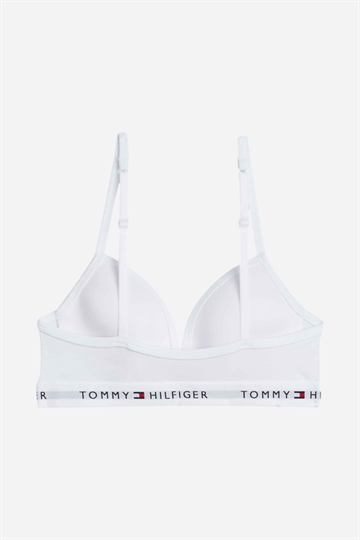 Tommy Hilfiger Triangle Bra Fixed - White